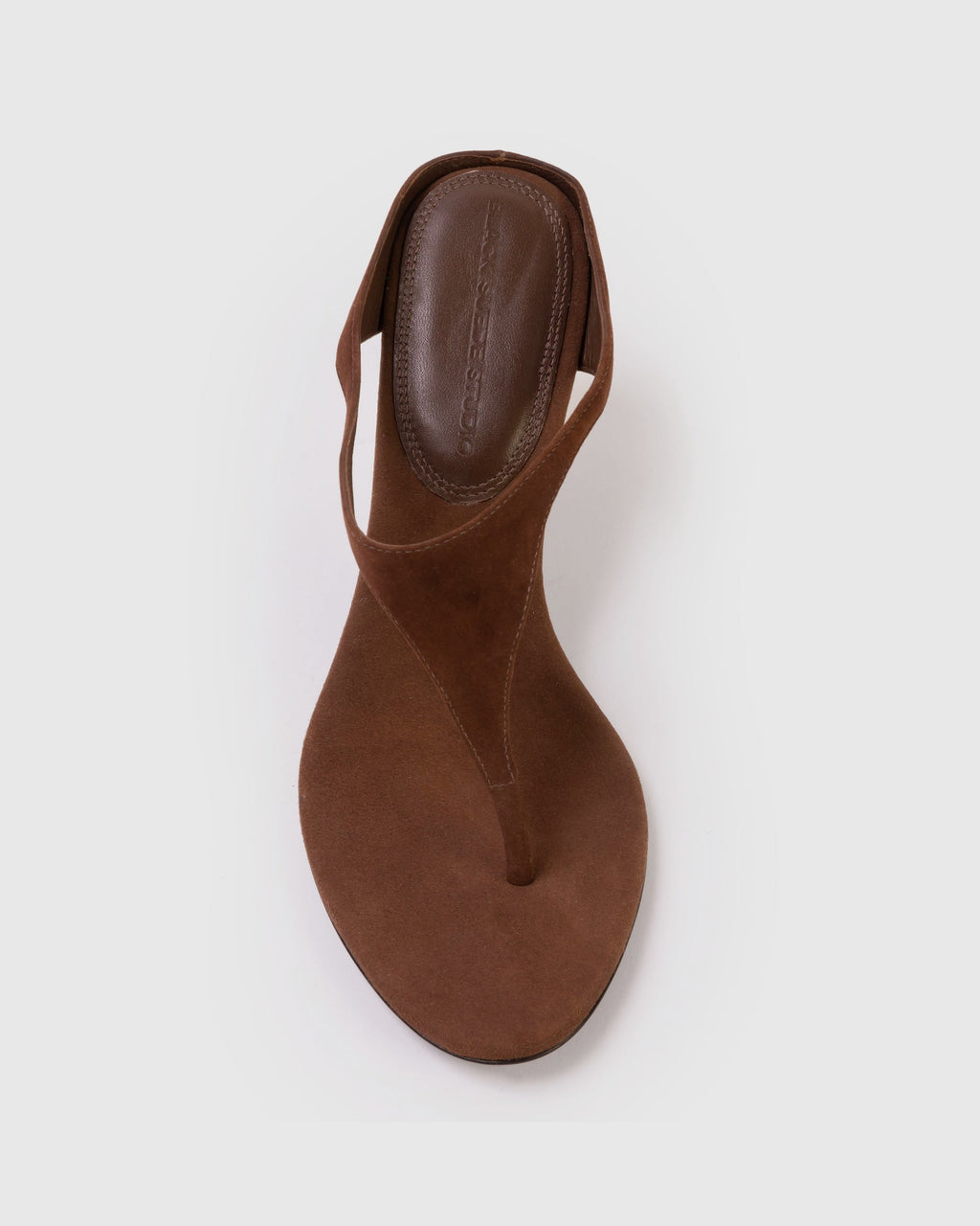 Laurel 65 Mule in Brownie Suede