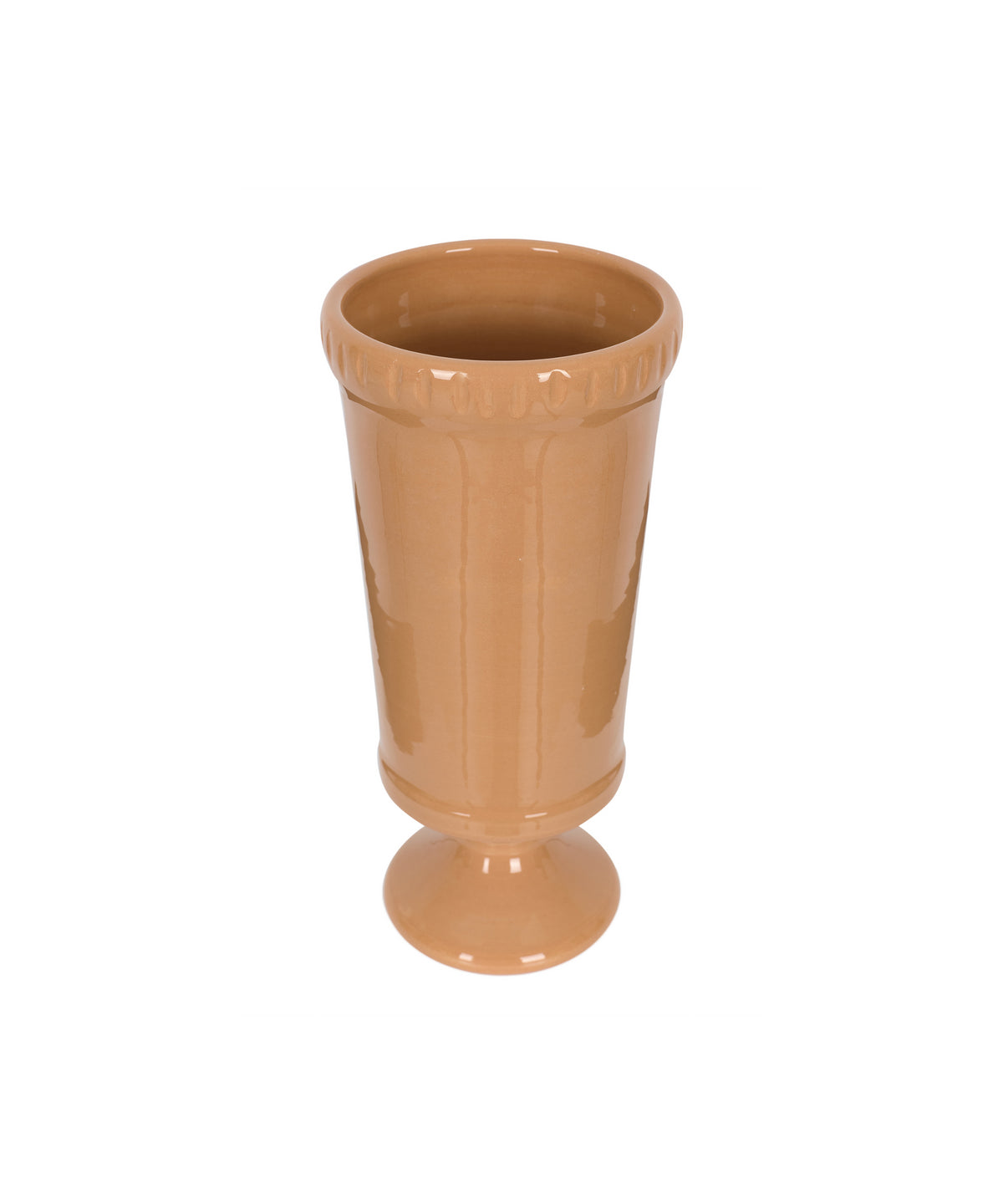Rebecca Udall Flora Ceramic Decorative Urn Vase, Terracotta