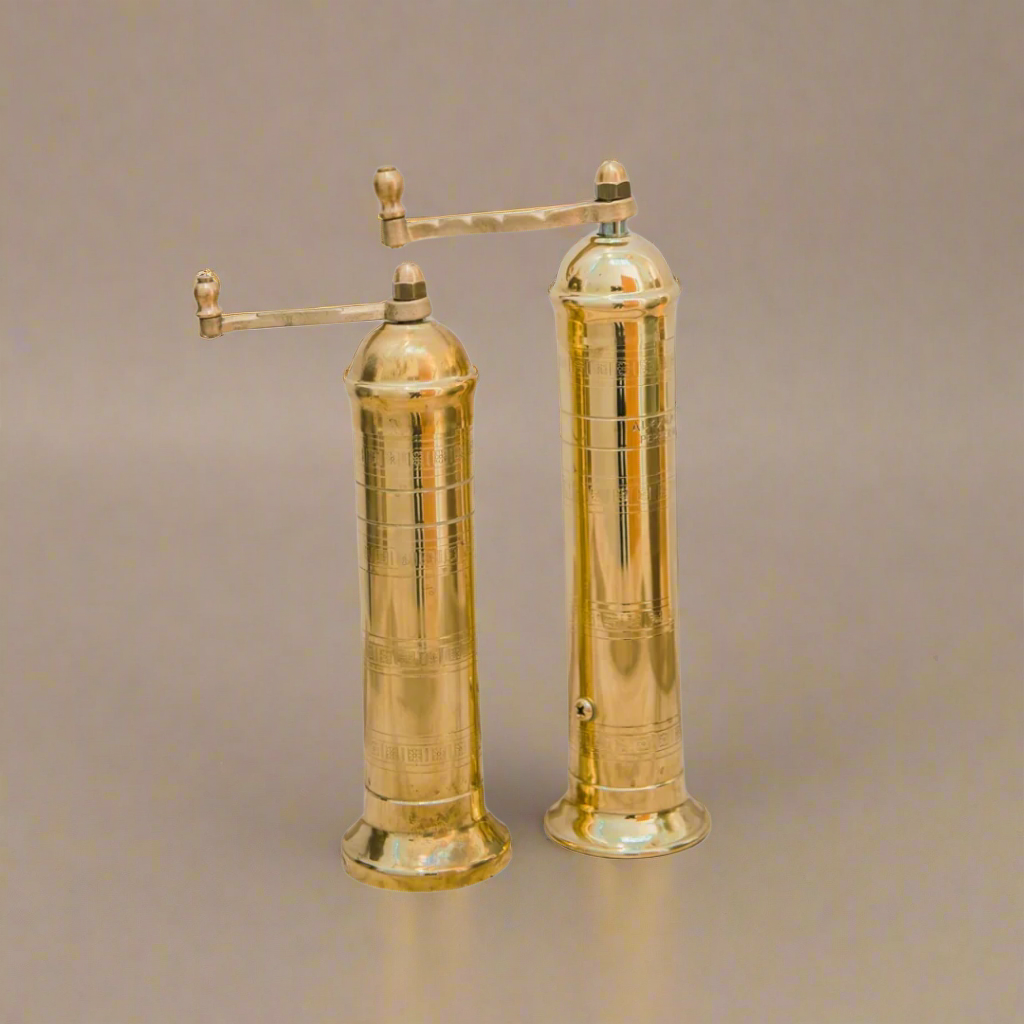 Brass Salt & Pepper Mills