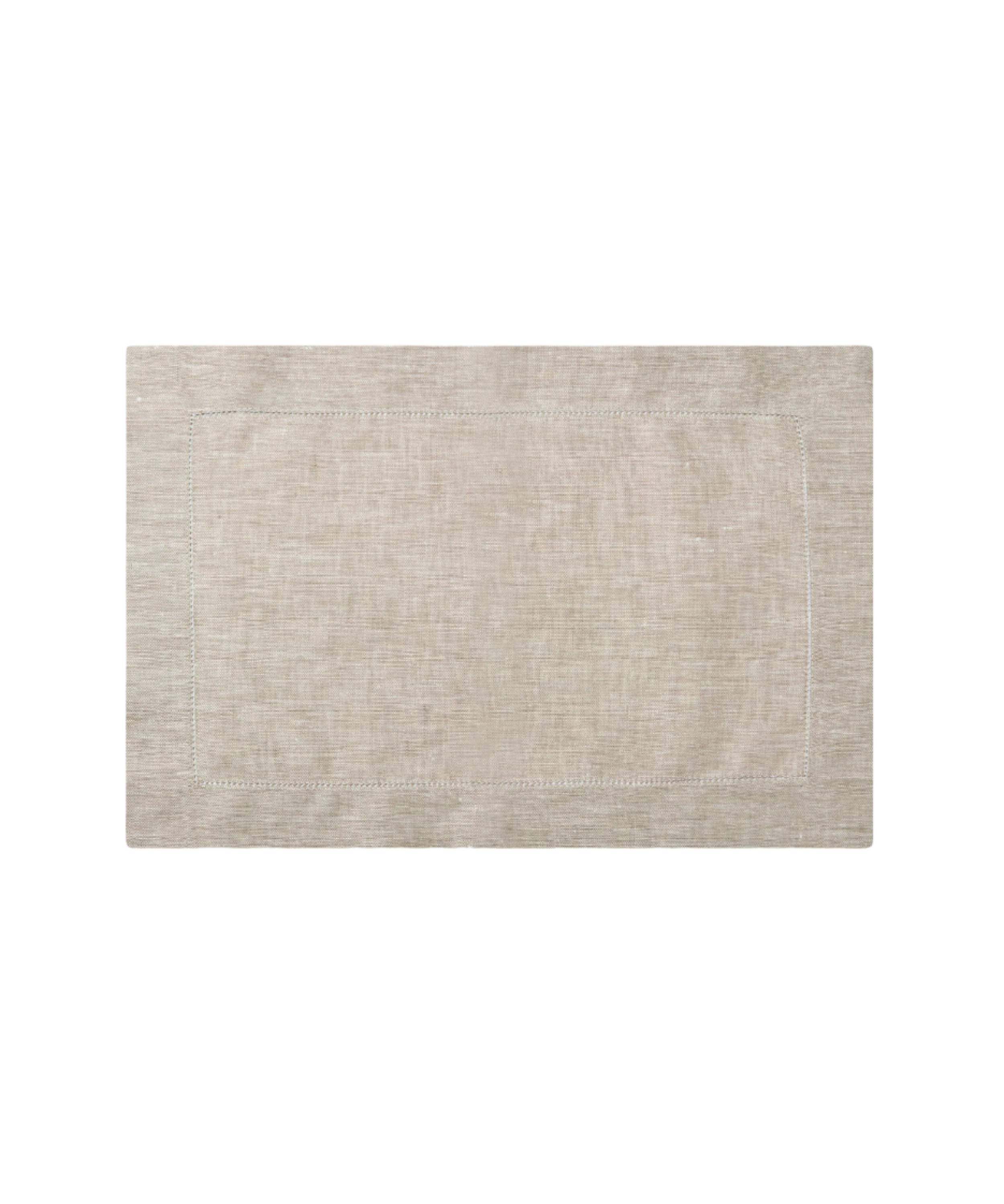 Rebecca Udall Classic Hemstitch Linen Placemat, Natural