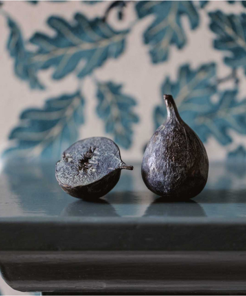 Bronze Verdigris Fig Sculpture, Full