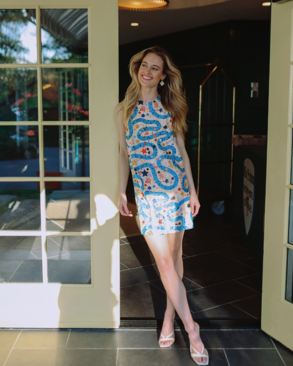 Allison Dress in Mosaic