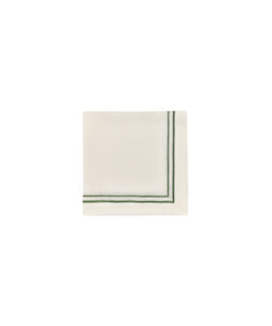 Sophie Classic Two Cord Napkin in Moss Green