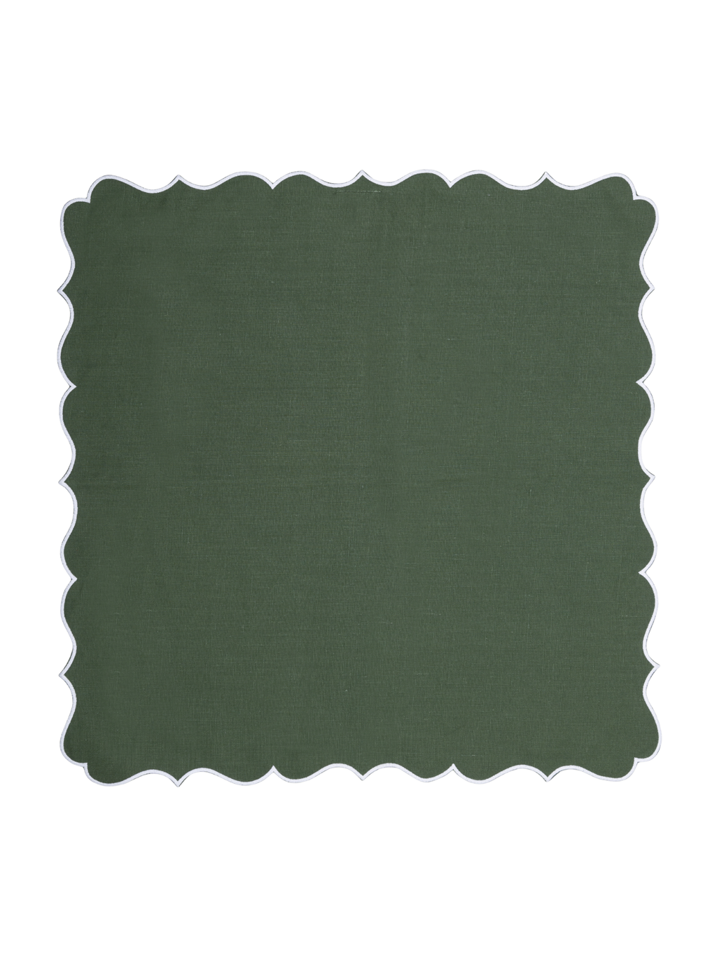 Alhambra Linen Napkin in Green