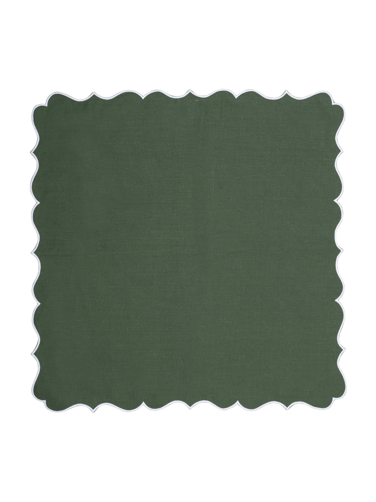 Alhambra Linen Napkin in Green