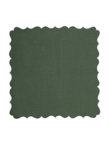 Alhambra Linen Napkin in Green