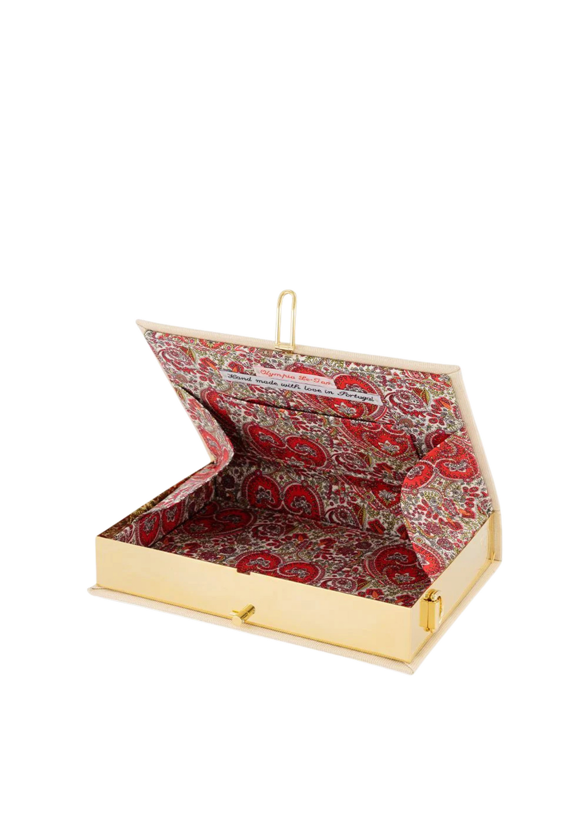 Just Married Book Clutch in Ivory