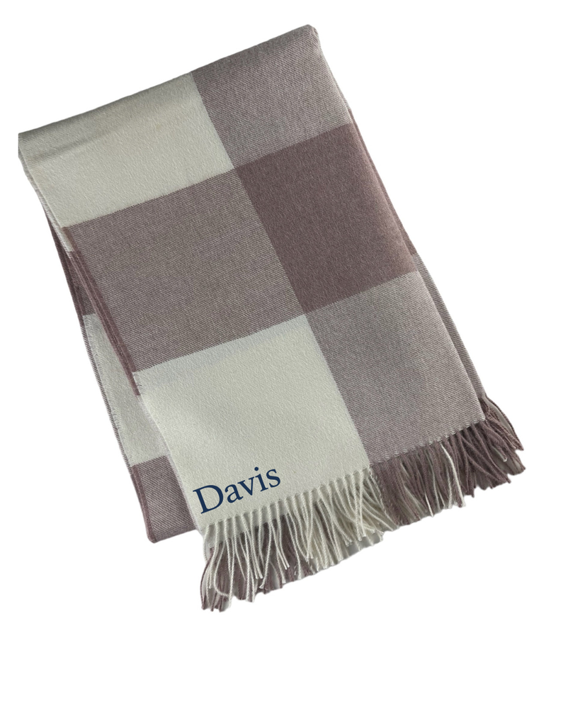 Alpaca Buffalo Check with Fringe