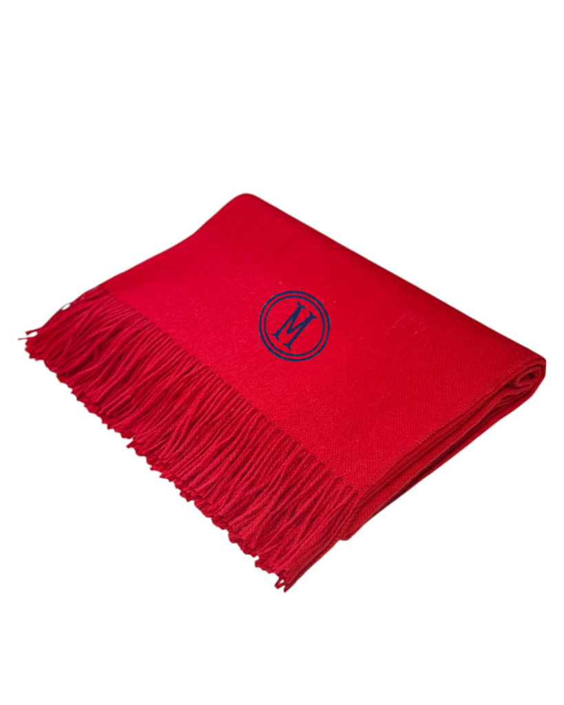 Baby Alpaca Throw Blanket with Fringe