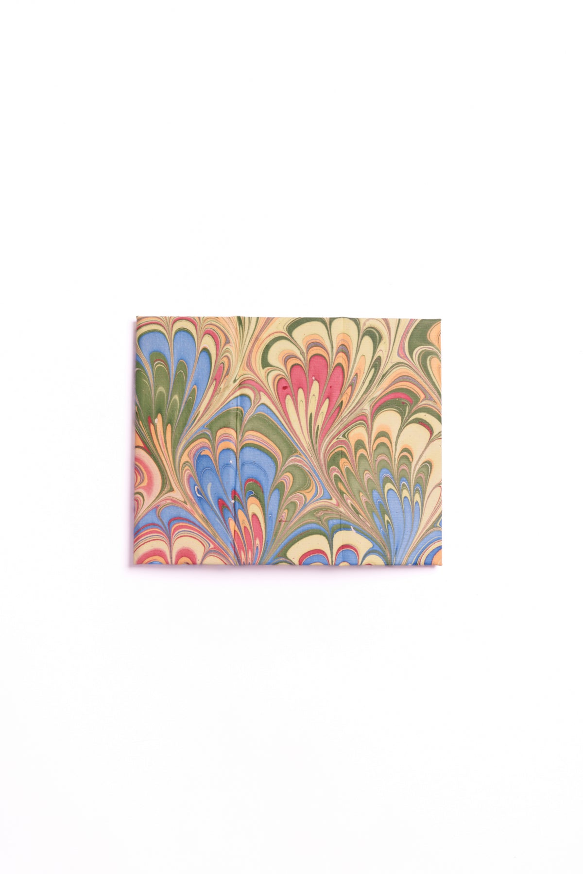 Hand-Marbled Pencil Holder Organizer in Multicolor