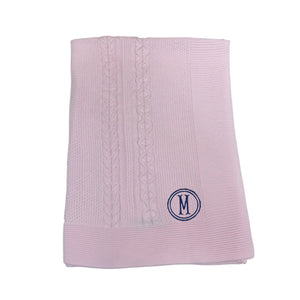 Classic Aran Knit Blanket