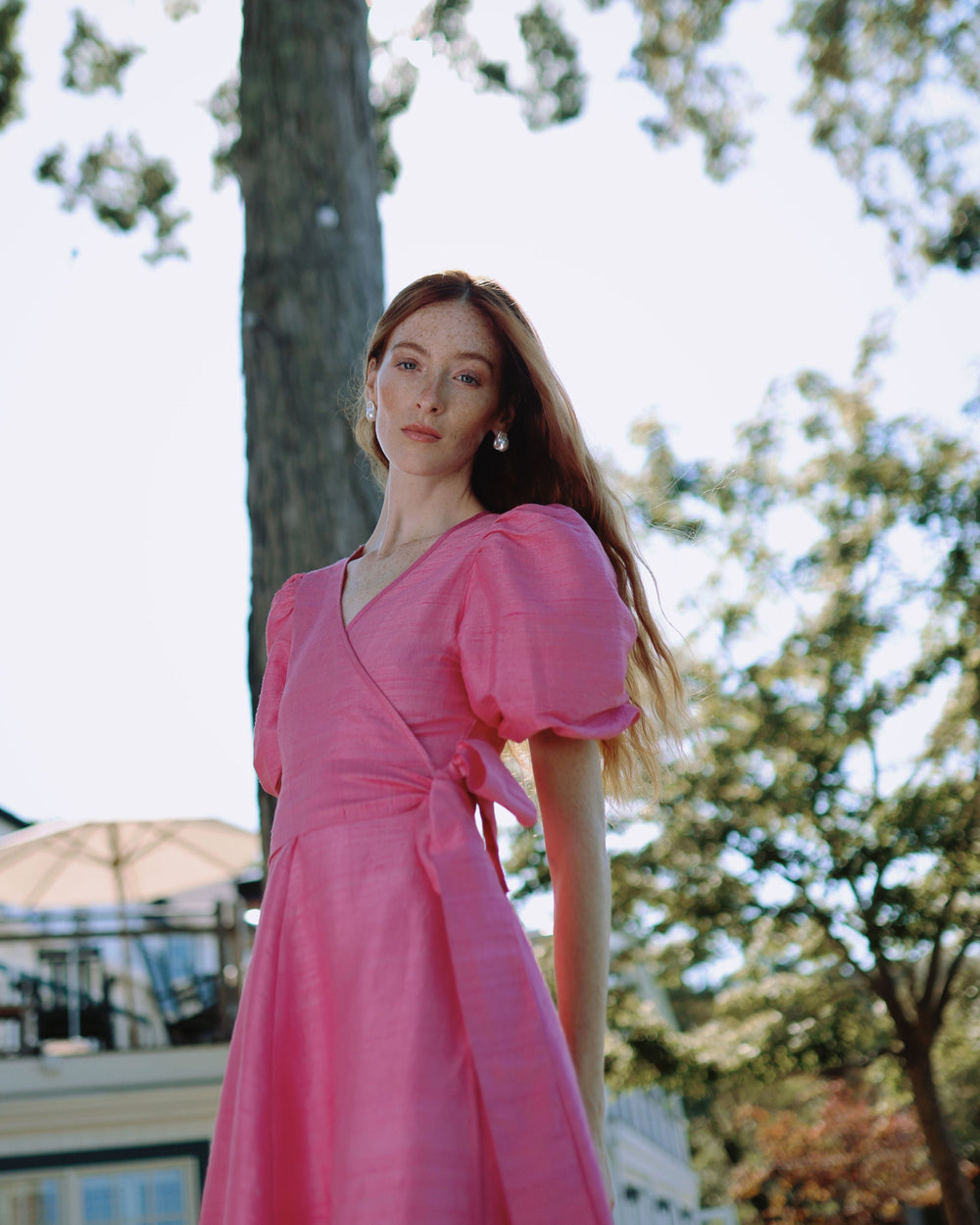 Kate Maxi Dress in Bougainvillea
