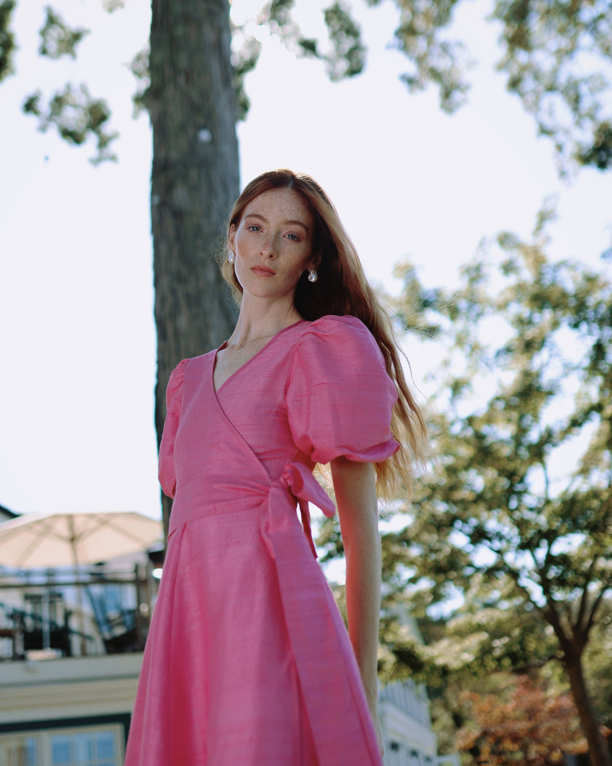 Kate Maxi Dress in Bougainvillea