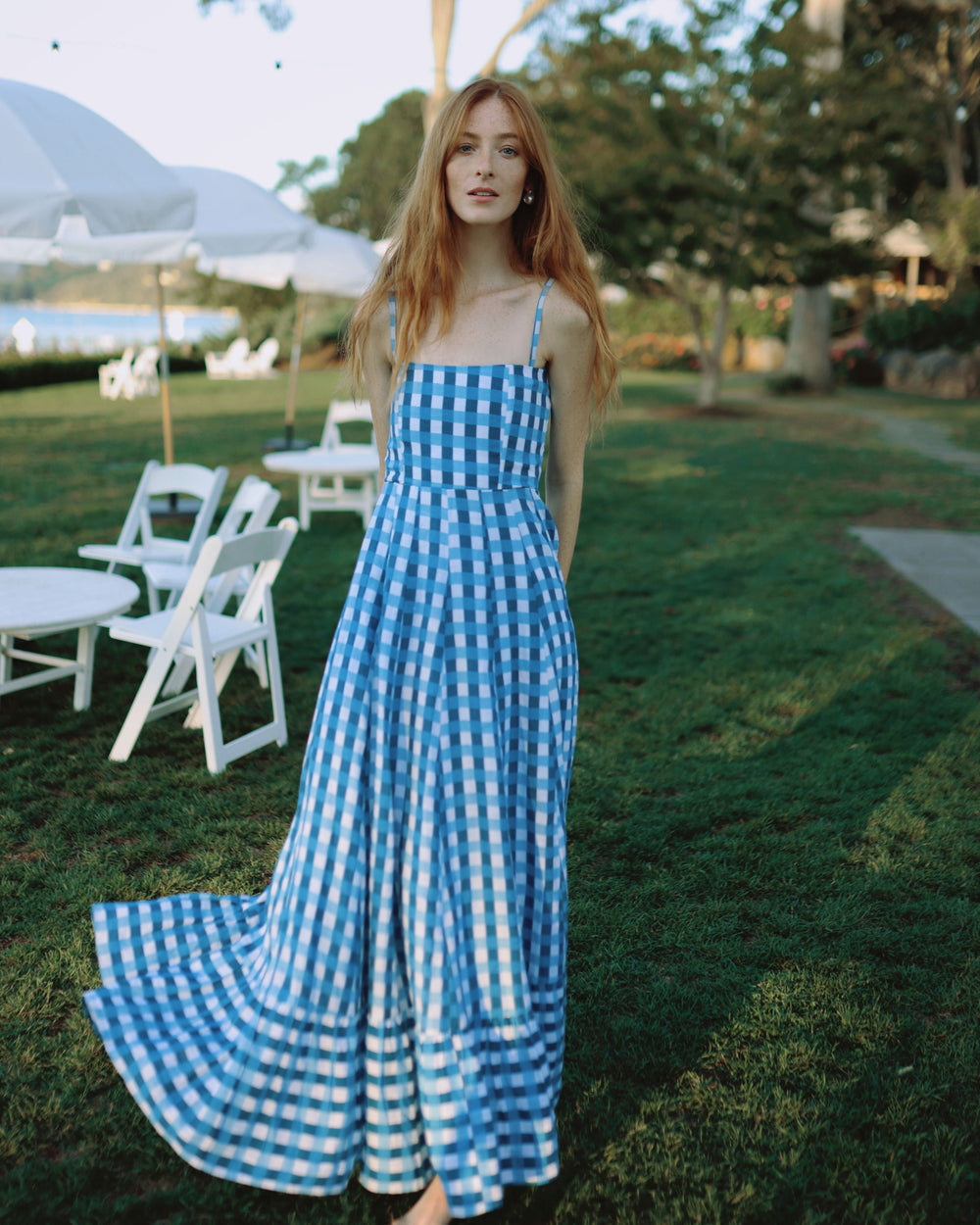 Allegra Dress in Cape Gingham