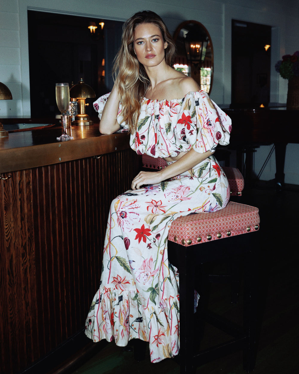 Camilla Set in Wild Jardin