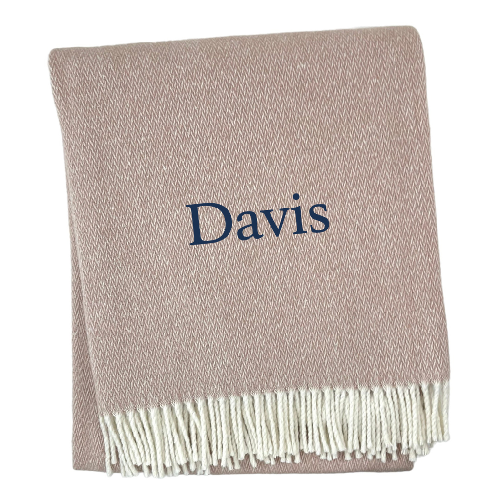 Mini Herringbone Throw