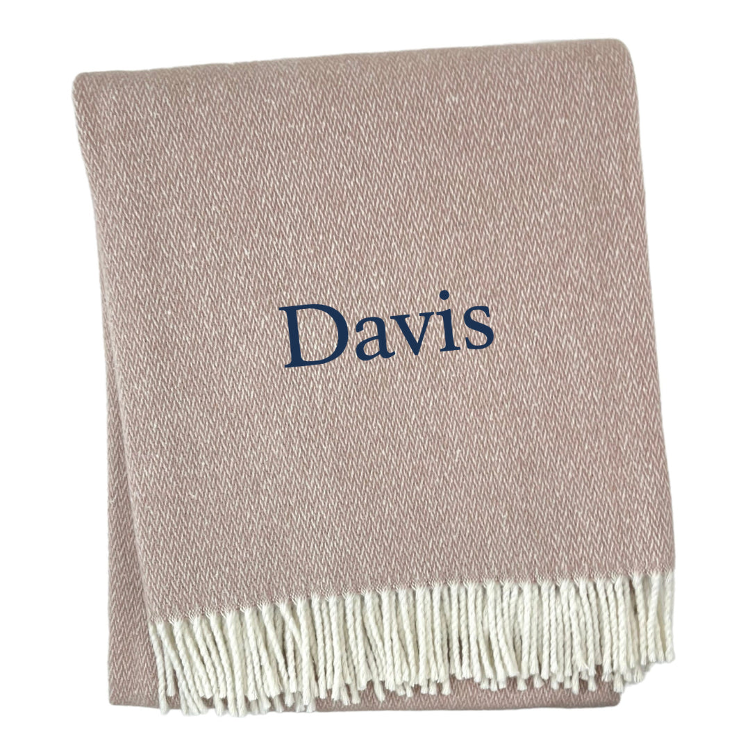 Mini Herringbone Throw