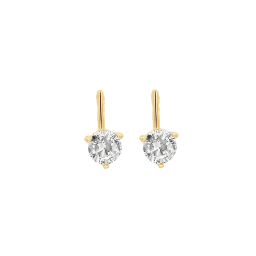 Round Drop Medium Studs