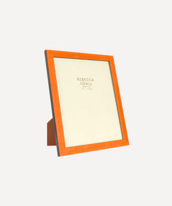 Orange Bianca photo frame by Rebecca Udall