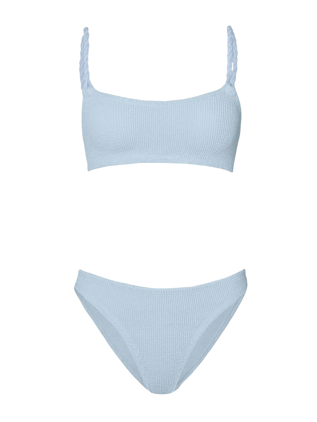 Pheobe Bikini in Metallic Ice Blue
