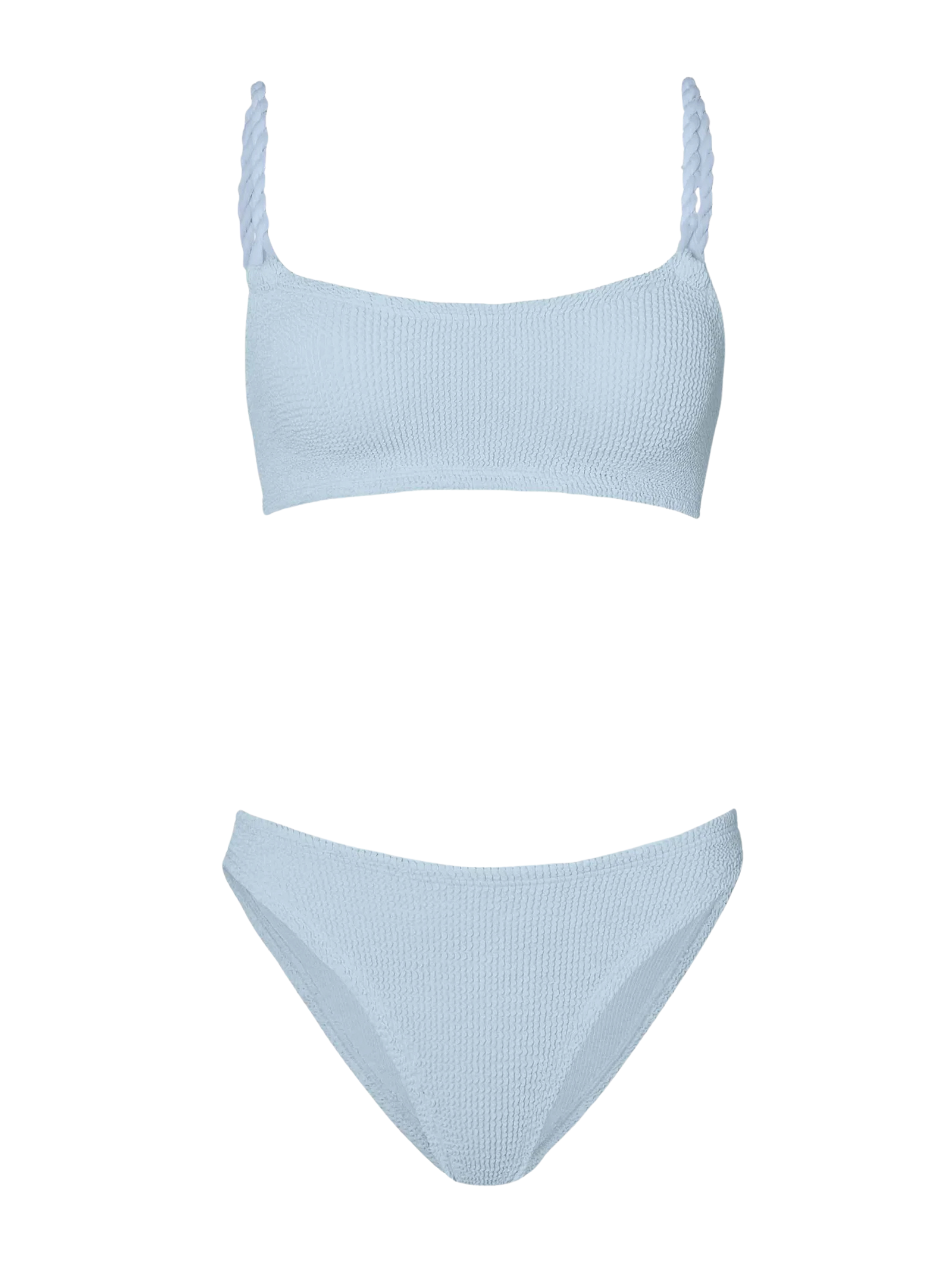 Pheobe Bikini in Metallic Ice Blue