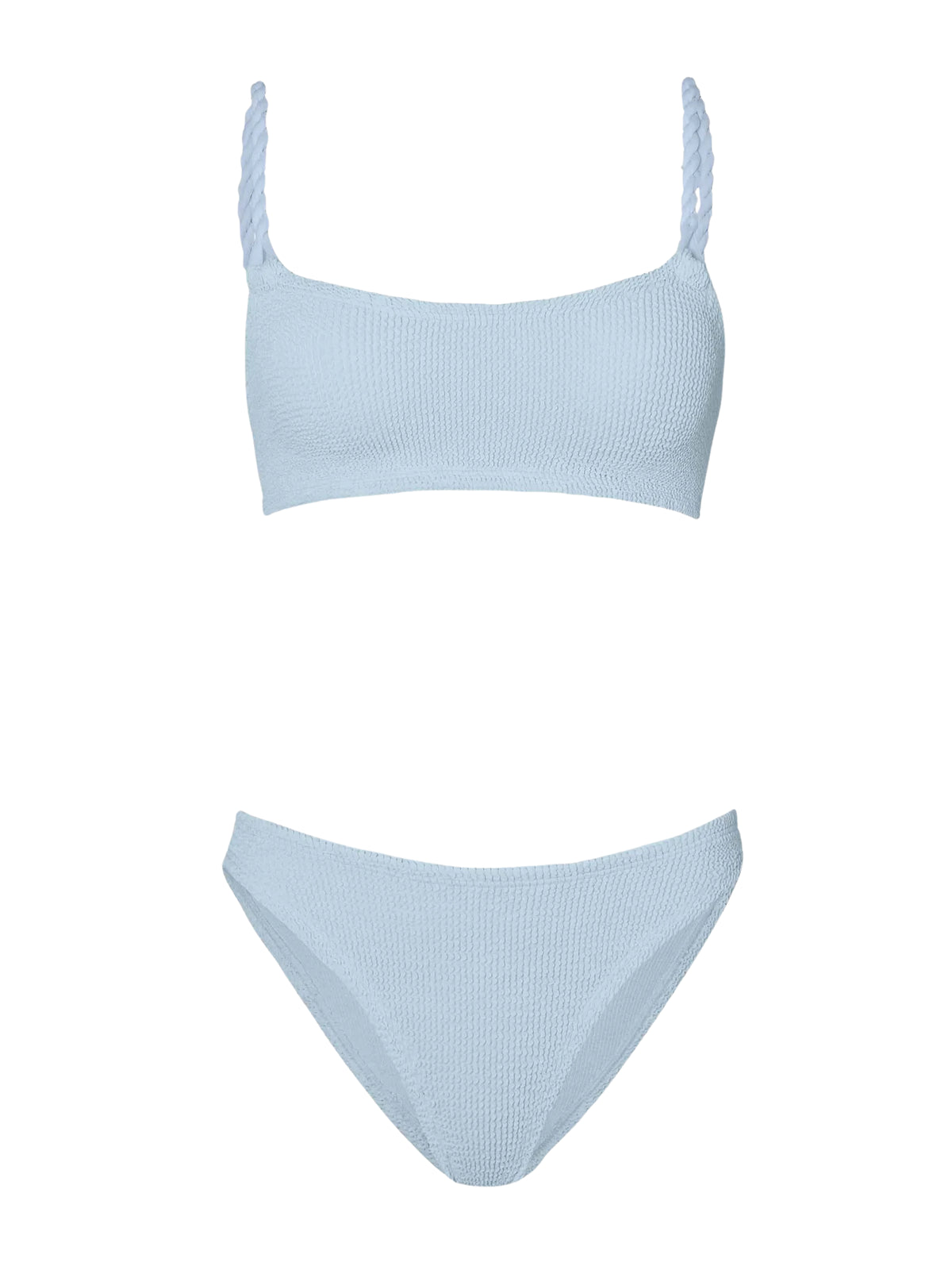Pheobe Bikini in Metallic Ice Blue