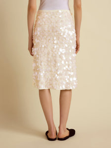 Paillette Tubino in Ivory