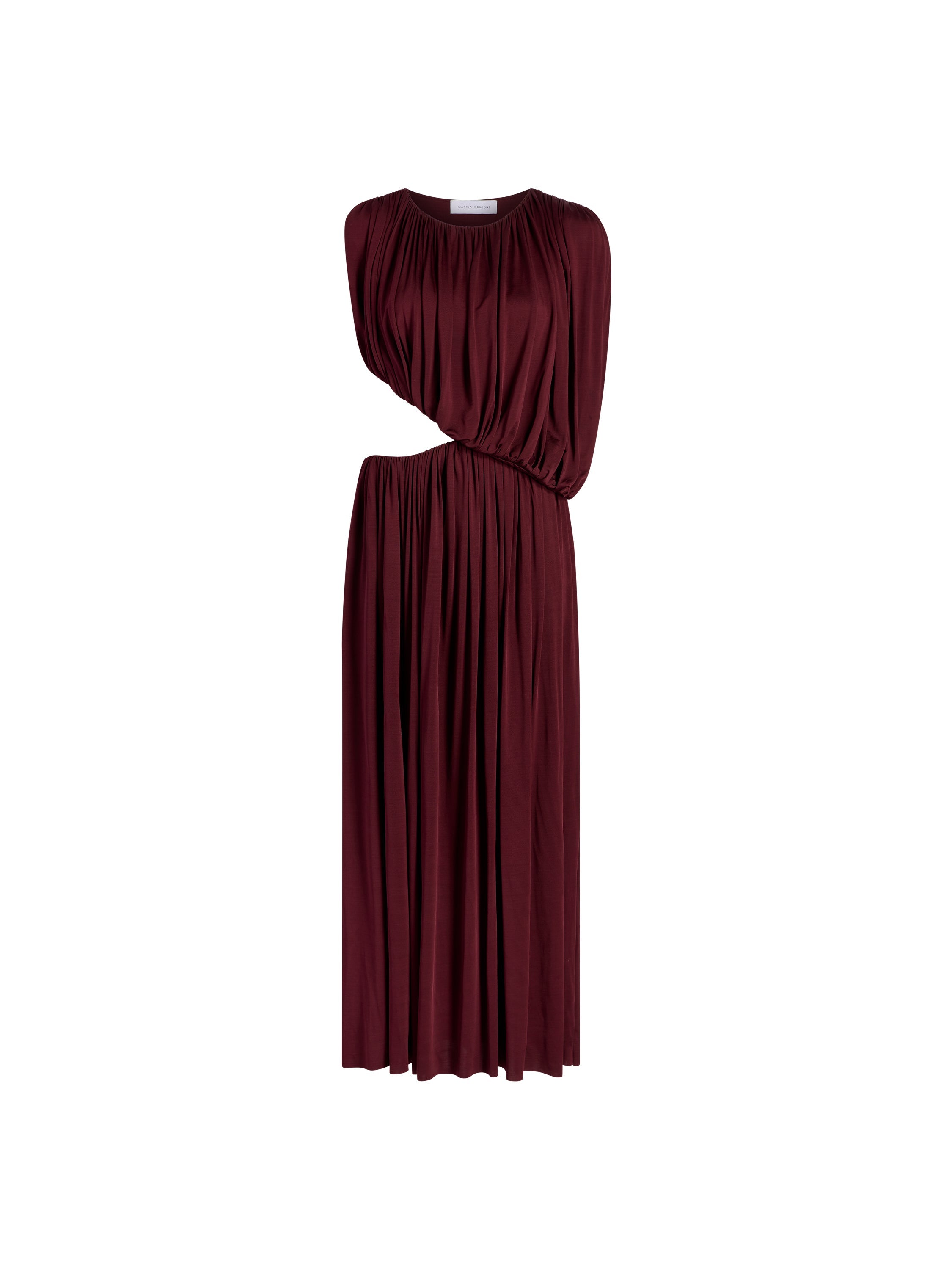 Draped Jersey Dress in Ross Levanto