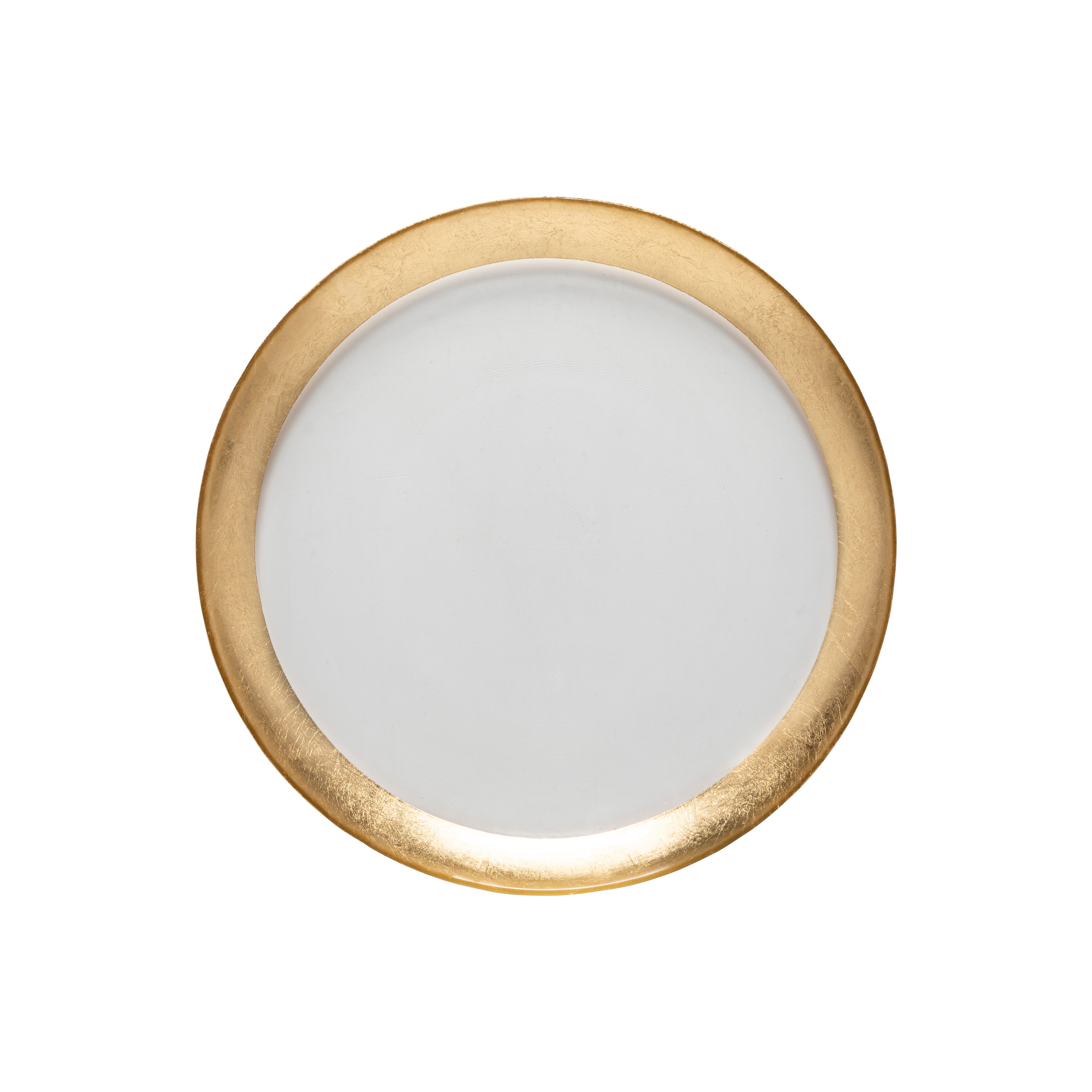 Camilla Collection Dinner Plates in Gold, Set of 6