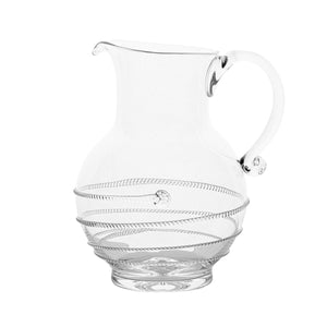 Amalia Glass Round Pitcher