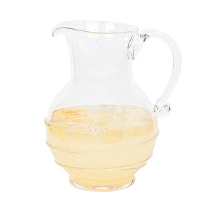 Amalia Glass Round Pitcher