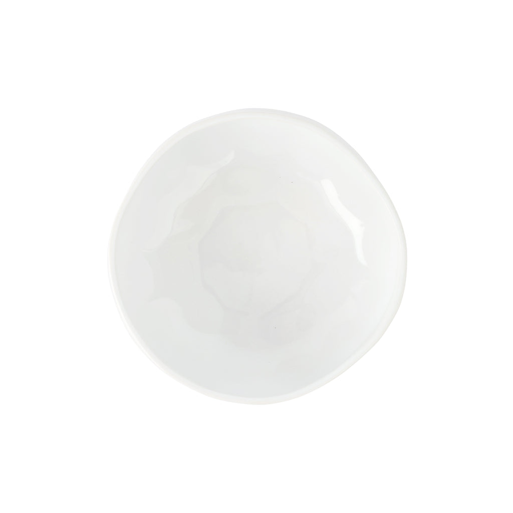 Aria White Organic Medium Serving Bowl