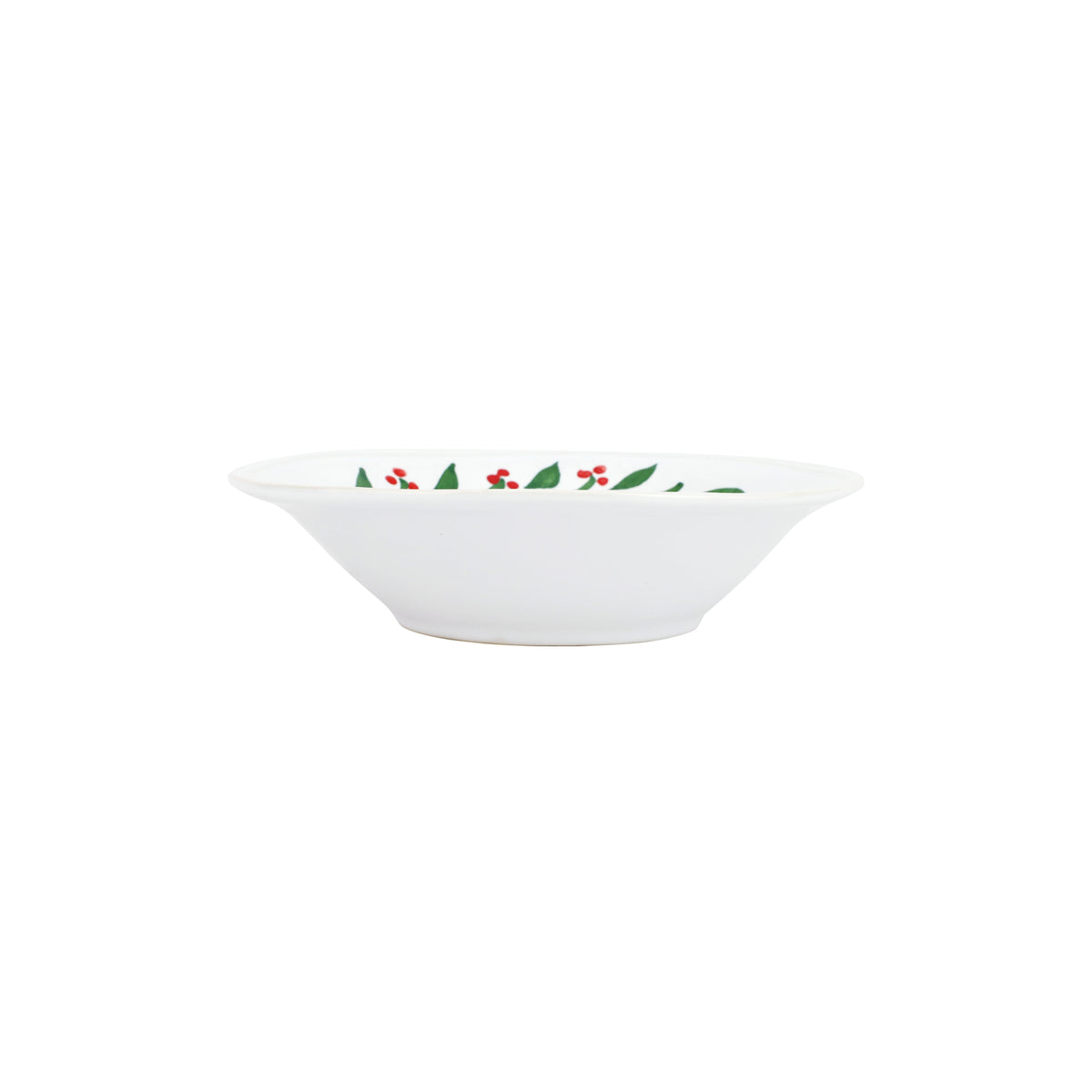 Aria Holiday Cereal Bowl in Green