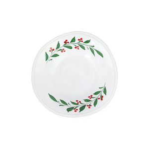 Aria Holiday Cereal Bowl in Green