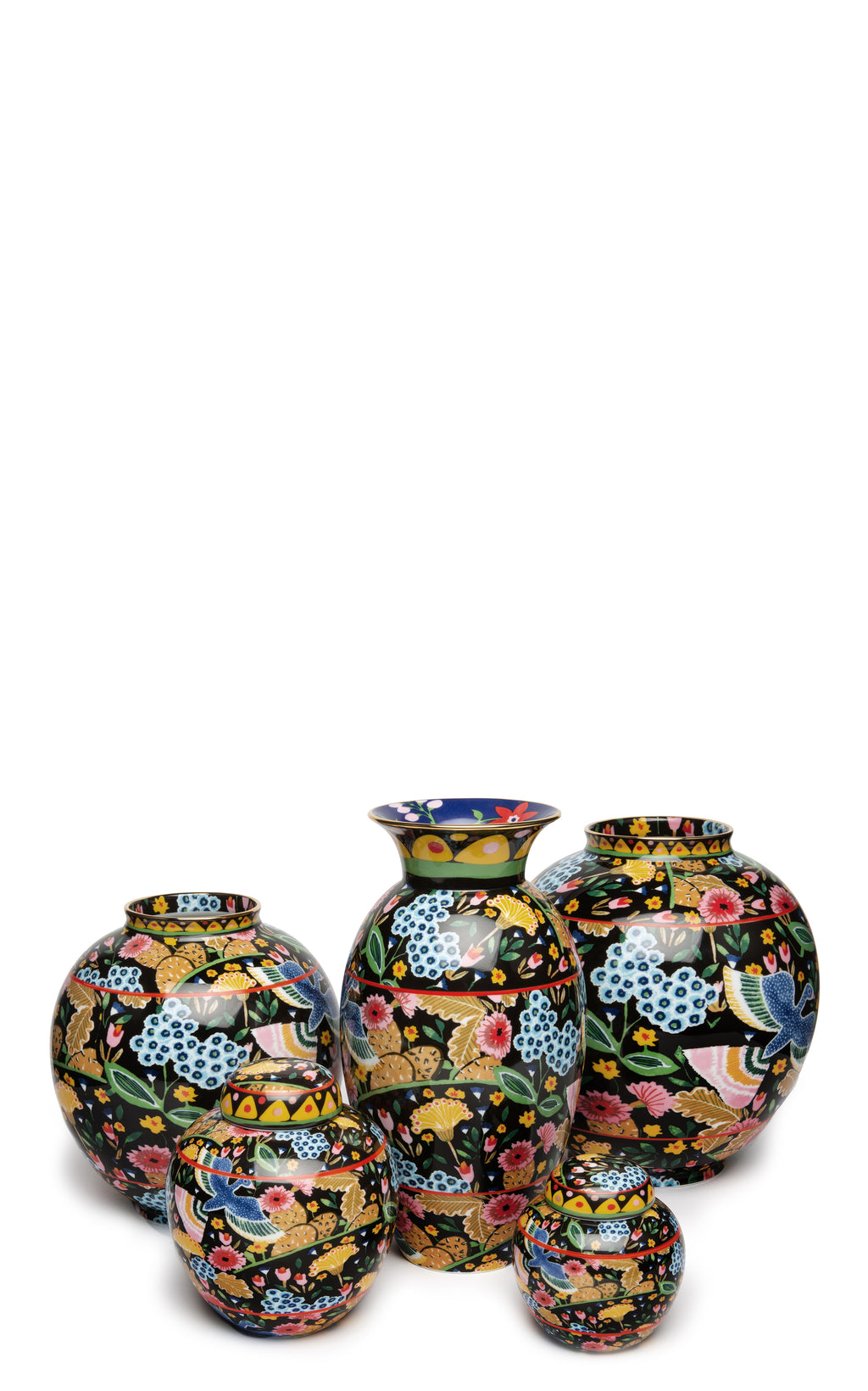 Small Bubble Vase in Colombo Black