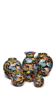 Small Bubble Vase in Colombo Black
