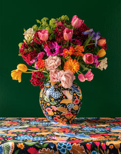 Small Bubble Vase in Colombo Black