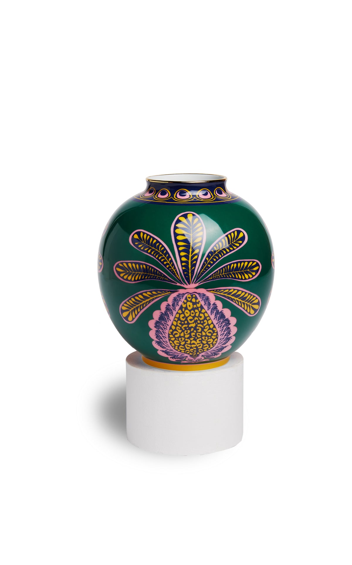Bubble Vase in Big Pineapple Green