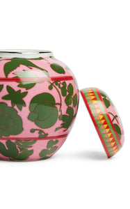 Bubble Vase in Wildbird Pink & Green
