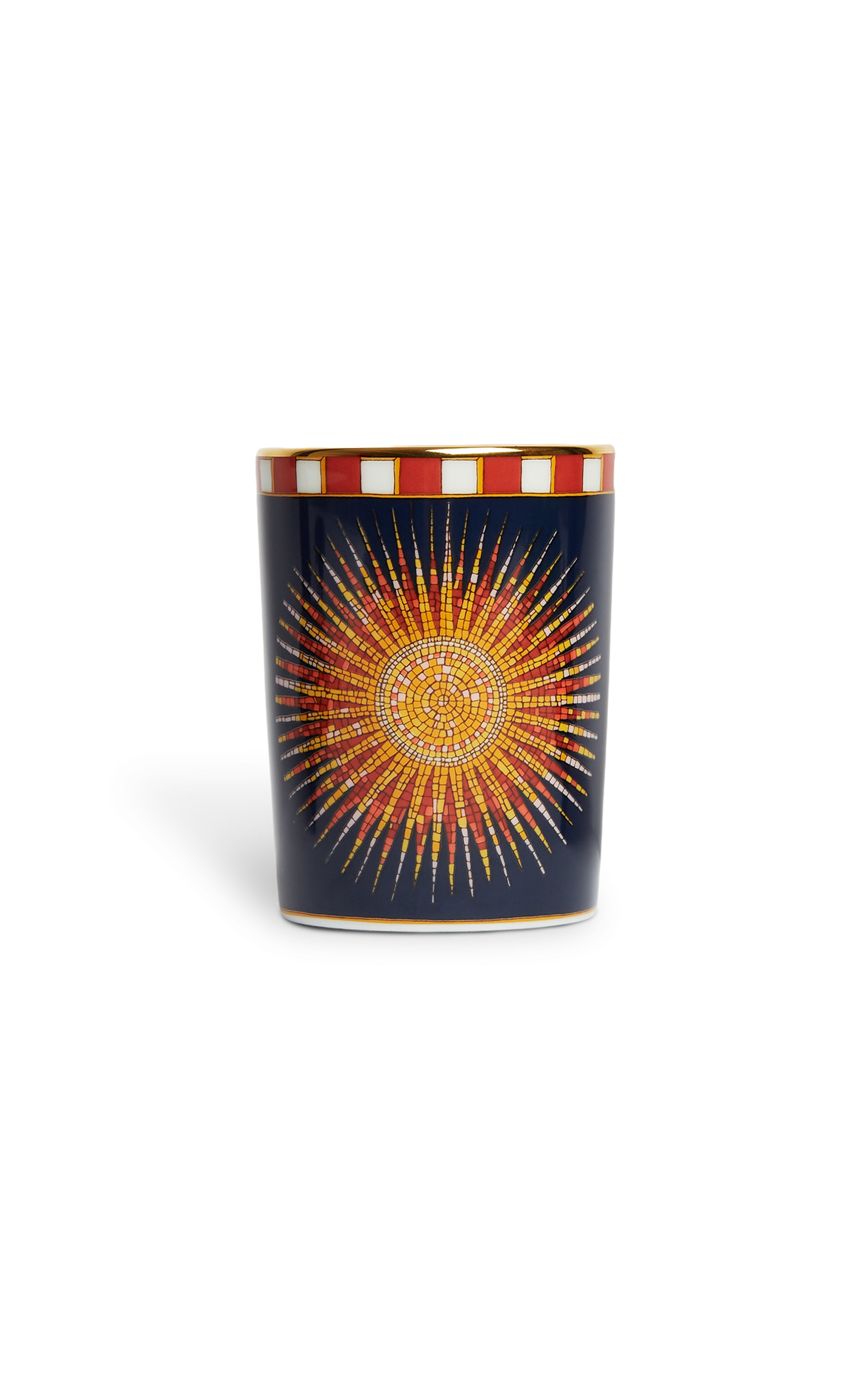 Decorative Cup in Sunrays Midnight