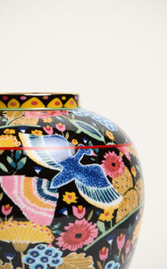Big Bubble Vase in Colombo Black