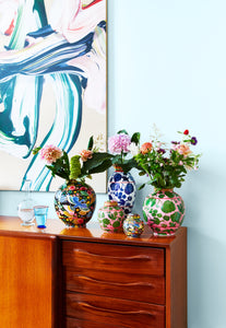 Big Bubble Vase in Colombo Black