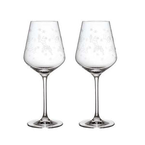 Toys Delight Stems Red Wine Goblet Set in Clear, Set of 2