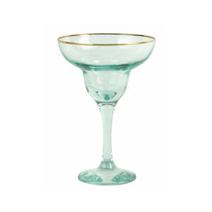 Rainbow Margarita Glass
