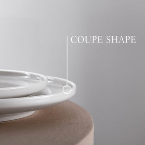 Afina Salad Plate in White