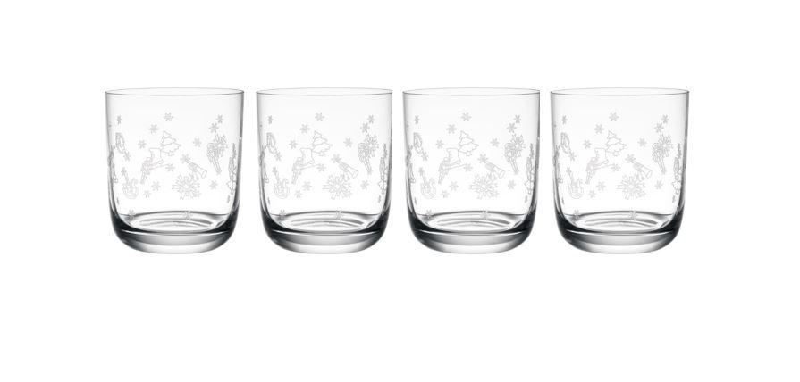Toys Delight Stems Shot Glass Set in Clear, Set of 4