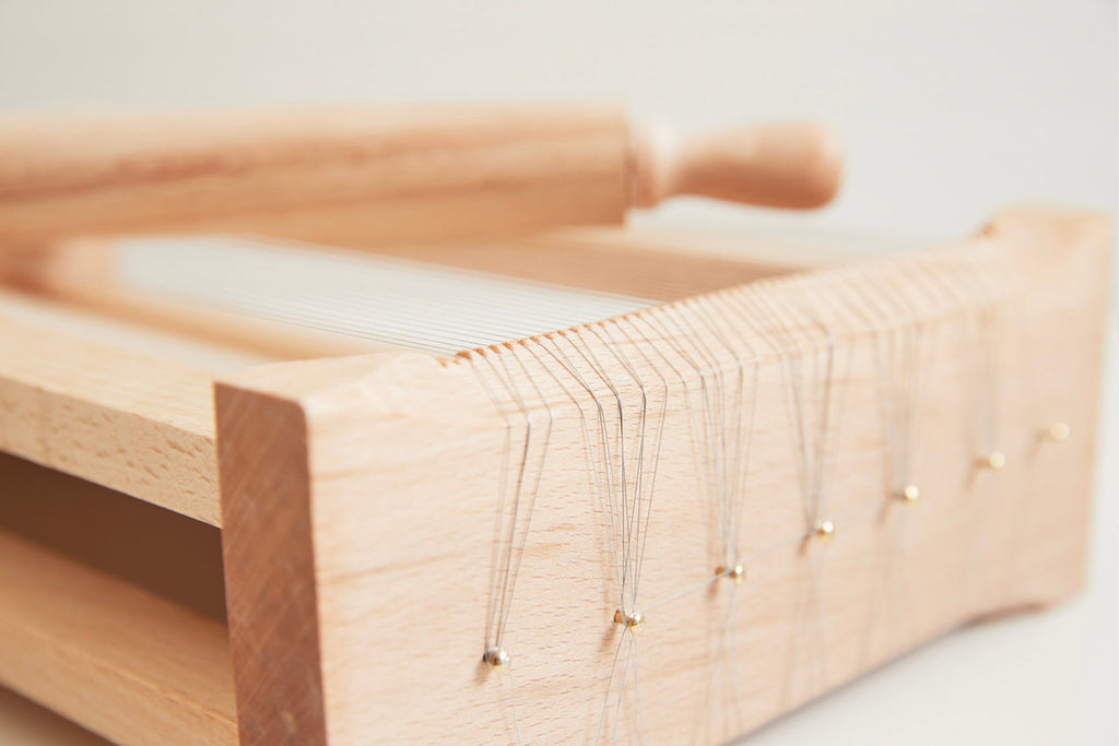 Italian Pasta Chitarra with Rolling Pin, Small