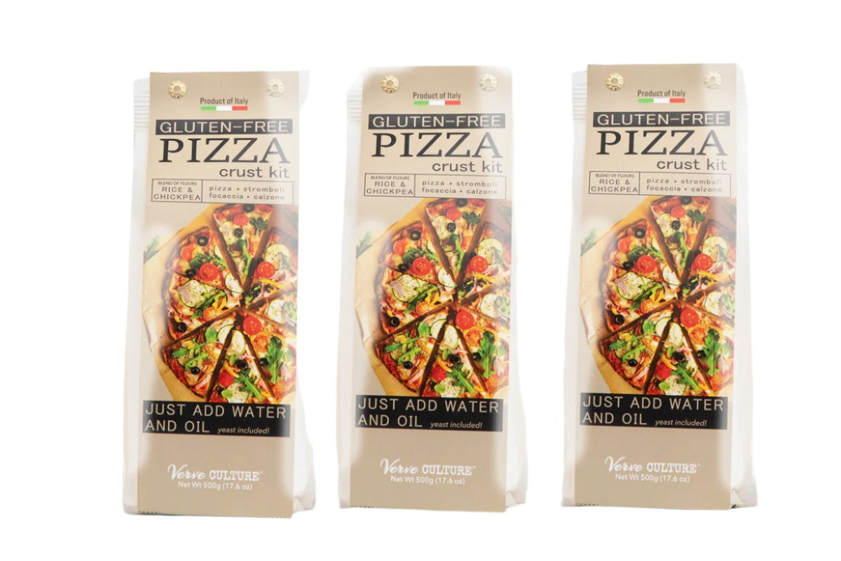 Gluten Free Italian Pizza Crust, Set of 3