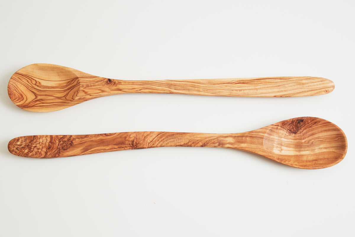 Italian Olivewood Polenta Spoon