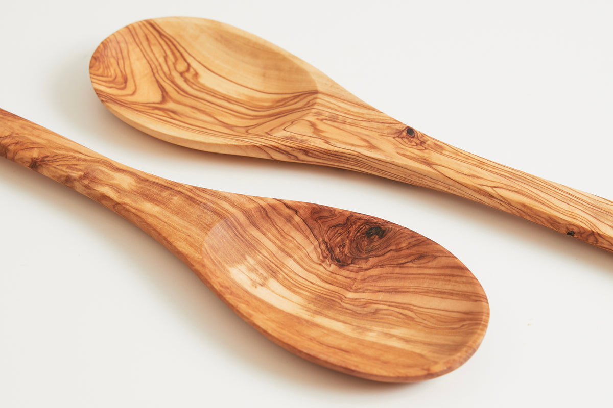 Italian Olivewood Polenta Spoon